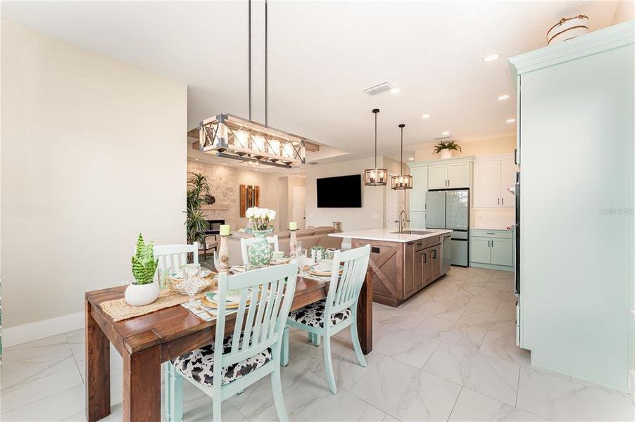 Furnished interior view inside a new home in , Auburndale (Image 6).