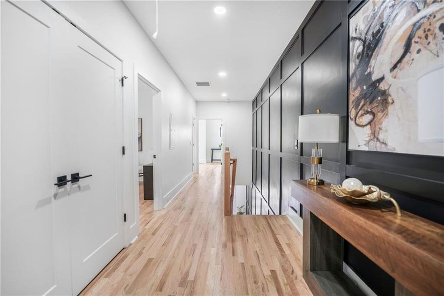 Furnished interior view inside a new home in , Atlanta (Image 10).