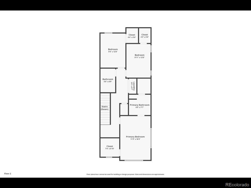 2D floor plan layout of this home in , Colorado Springs, CO (Image 4). 2D floor plan layout of this home in , Colorado Springs, CO (Image 4).