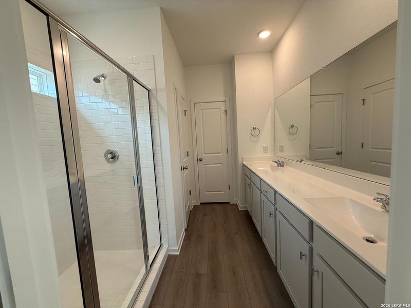 Furnished interior view inside a new home in Hennersby Hollow, San Antonio (Image 14).