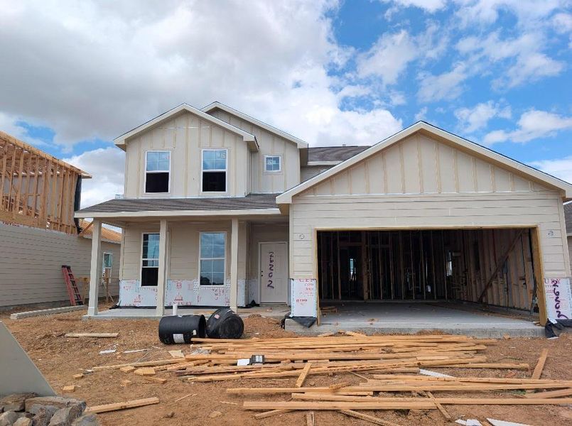 In-progress construction of a new home in Katy Reserve, Katy, TX (Image 21). In-progress construction of a new home in Katy Reserve, Katy, TX (Image 21).