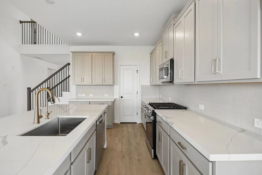 Furnished interior view inside a new home in Brookewater, Rosenberg (Image 7).