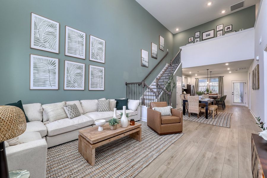 Furnished interior view inside a new home in Bally Castle, Murrells Inlet (Image 4).