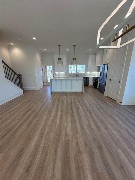 Spacious, unfurnished interior of a new home in Skyview On Broad, Sugar Hill (Image 10).