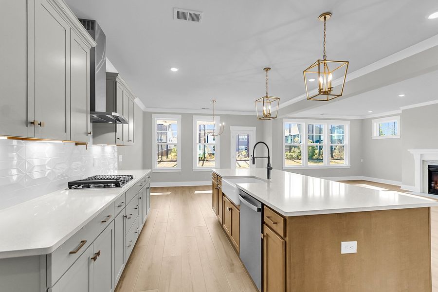 Furnished interior view inside a new home in Lochton, Summerville (Image 9).