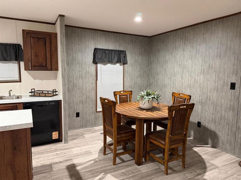 Furnished interior view inside a new home in , Bronson (Image 6).