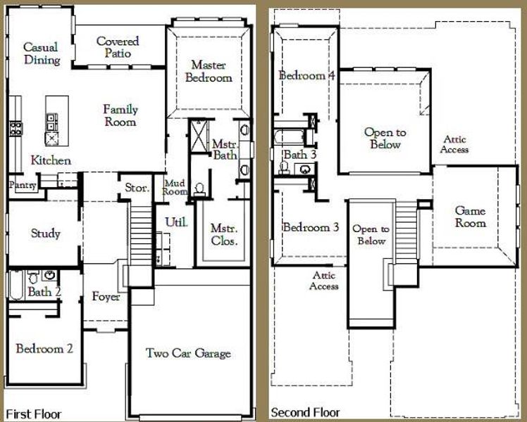 Floorplans – Representative Photo