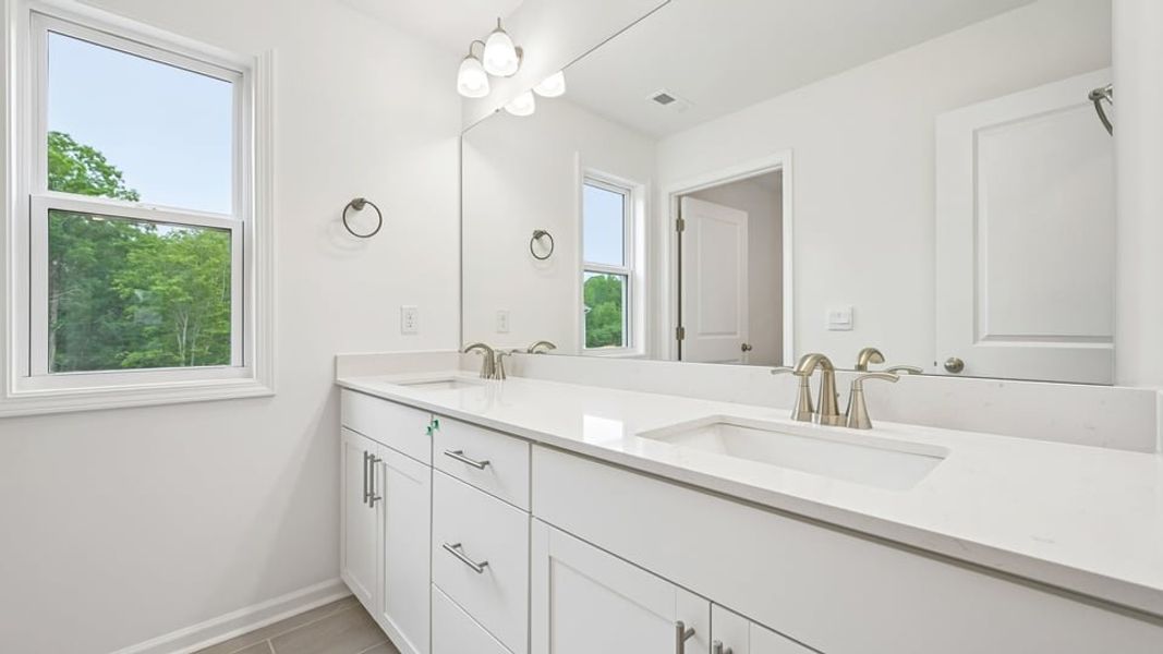 Furnished interior view inside a new home in Kalas Falls, Wake Forest (Image 11).