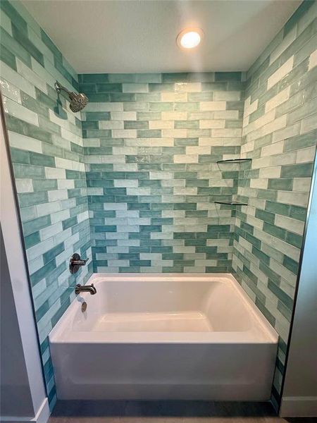 Close-up of interior finishes inside a home in , Bunnell (Image 9).