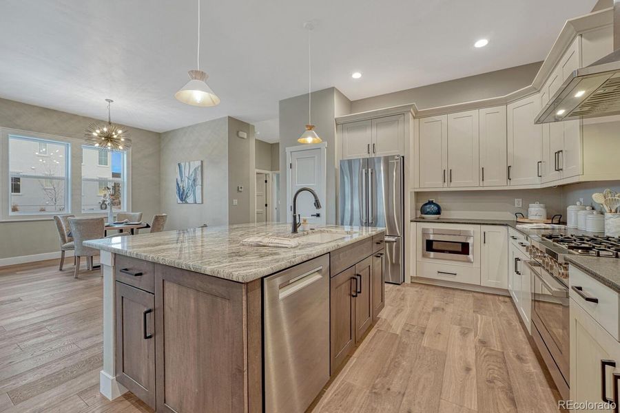 Furnished interior view inside a new home in , Colorado Springs (Image 11).