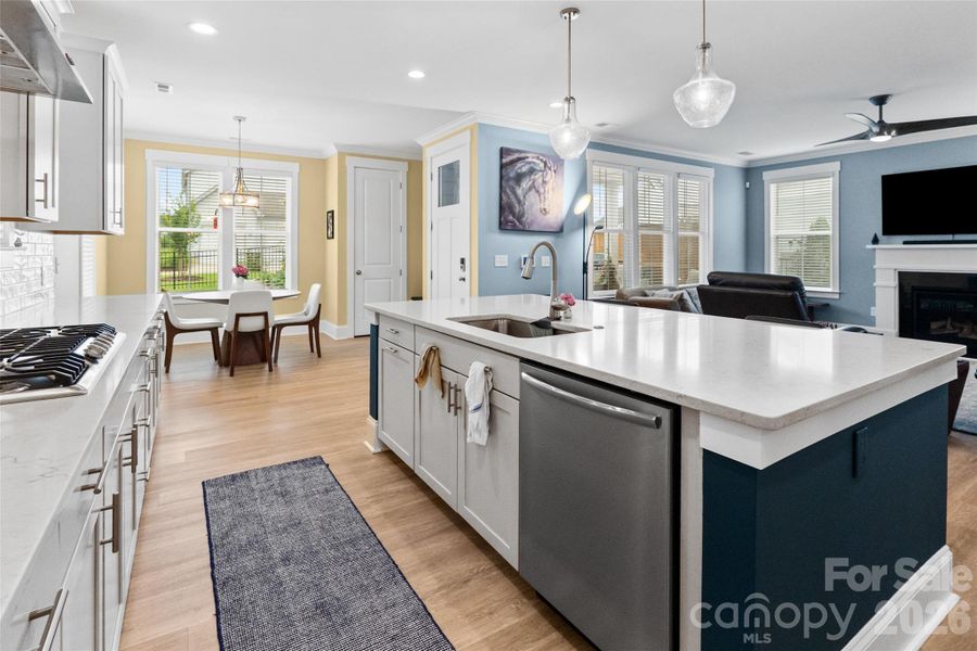 Furnished interior view inside a new home in Riverwalk, Rock Hill (Image 30).