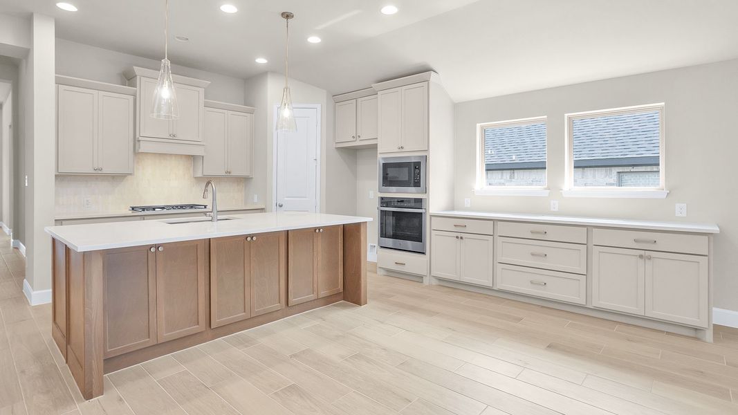 Furnished interior view inside a new home in Woodhavyn, Magnolia (Image 12).