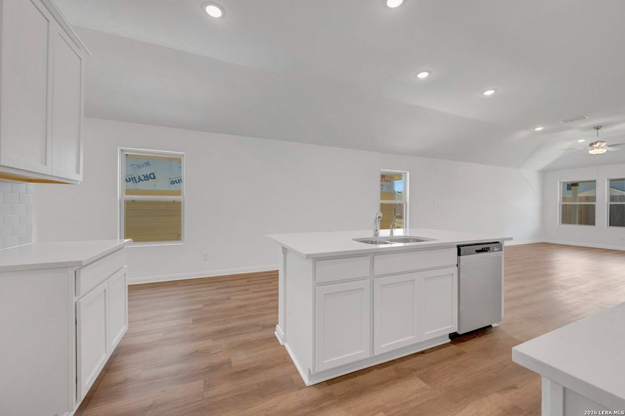 Furnished interior view inside a new home in Park Place, New Braunfels (Image 8).