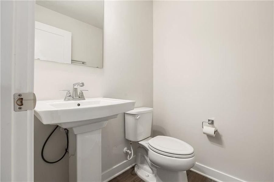 Furnished interior view inside a new home in , Hoschton (Image 12).