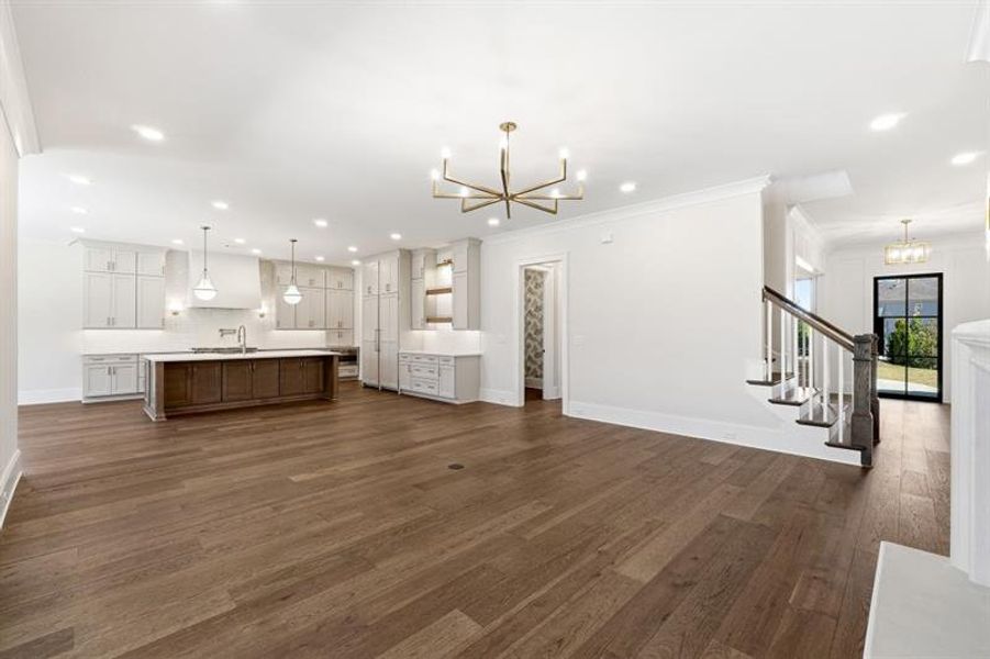 Spacious, unfurnished interior of a new home in , Marietta (Image 34).