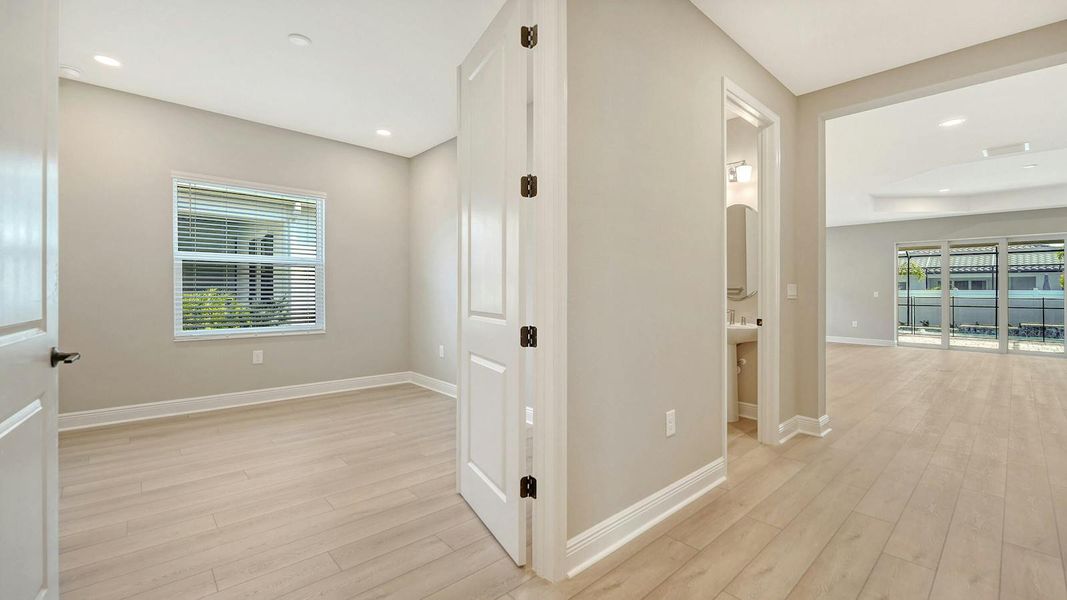 Spacious, unfurnished interior of a new home in Windward Real Estate and Homes for Sale in Sarasota, FL - Neal Communities, Lakewood Ranch (Image 37).