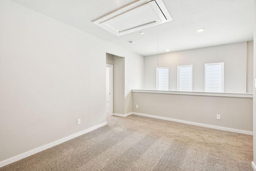 Photos are not of the actual home, but are photos of the builder home with same floorplan with similar interior finishes.