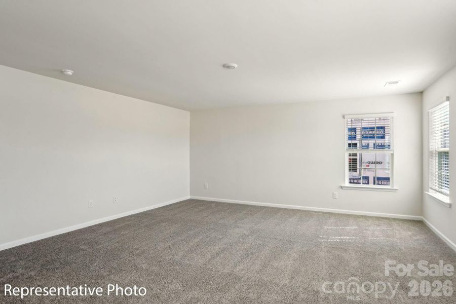 Spacious, unfurnished interior of a new home in Secrest Commons, Monroe (Image 12). Spacious, unfurnished interior of a new home in Secrest Commons, Monroe (Image 12).