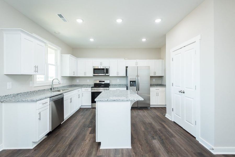 Representative furnished interior of a home built from the Polk by Foundation Home Builders LLC in Sandi Estates, Stantonsburg (Image 9).