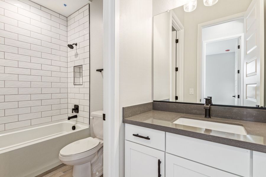 Representative furnished interior of a home built from the Palomino by Taylor Morrison in Paradisi Venture II Collection, Surprise (Image 11).