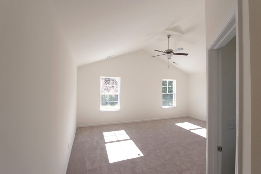 Representative unfurnished interior of a home built from the Burlington by Keystone Homes NC in The Wilcox, Greensboro (Image 26).