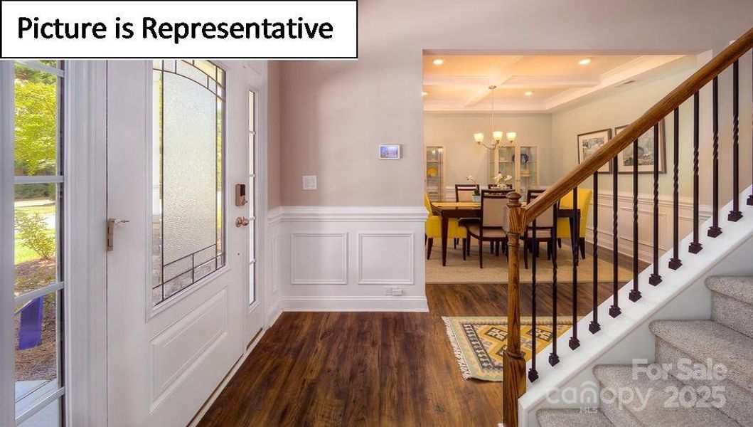 Furnished interior view inside a new home in Sylvan Creek, Denver (Image 16).