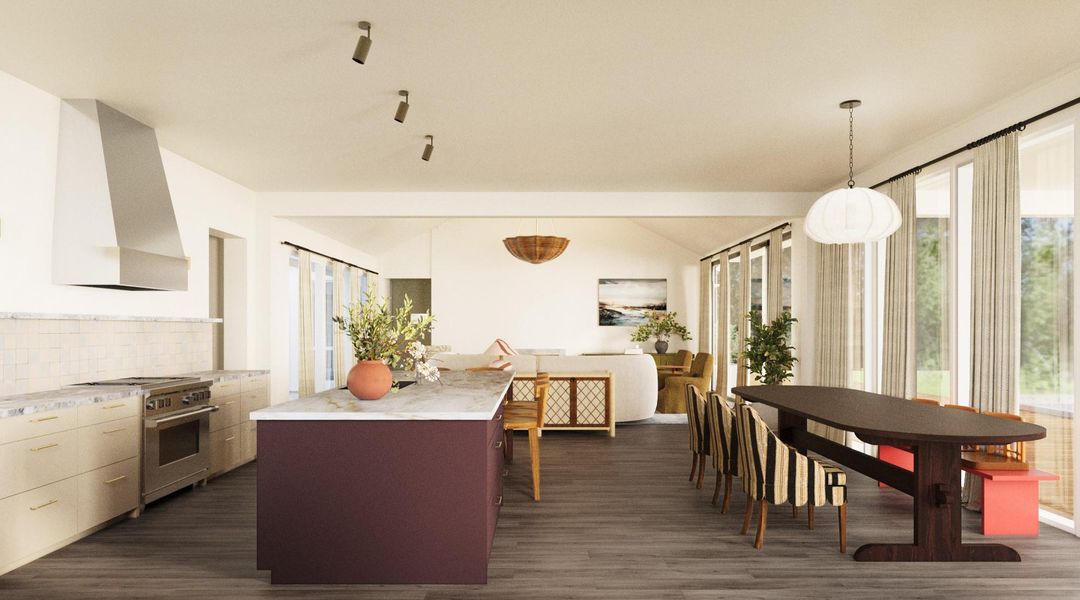 Furnished interior view inside a new home in , Spicewood (Image 15).