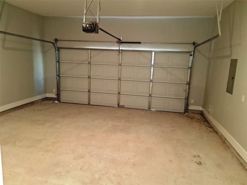 Full size 2 car garage Full size 2 car garage