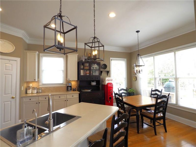 Furnished interior view inside a new home in , Brookhaven (Image 44).