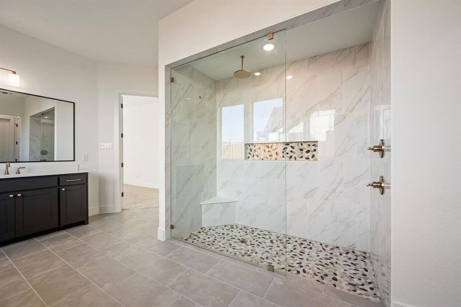 Furnished interior view inside a new home in NorthGlen, Haslet (Image 16).