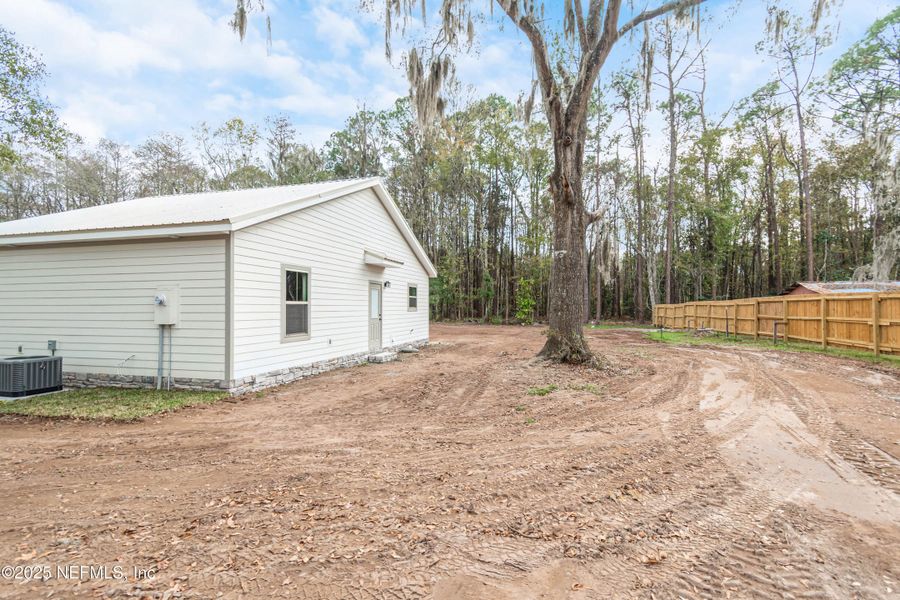 Exterior details and patio area of a home in , Glen St. Mary (Image 4).
