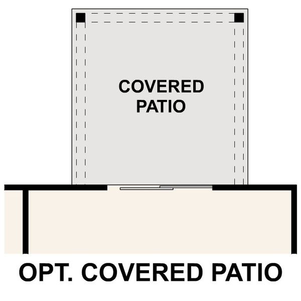 2D floor plan layout for the Graham by Century Communities in Cedar Hollow, Hickory, NC (Image 4).