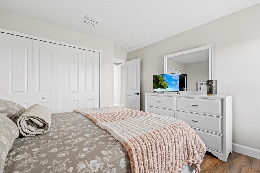 Furnished interior view inside a new home in , Okeechobee (Image 9).