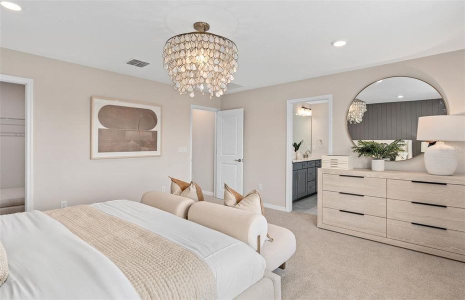 Furnished interior view inside a new home in Winding Meadows, Apopka (Image 23).