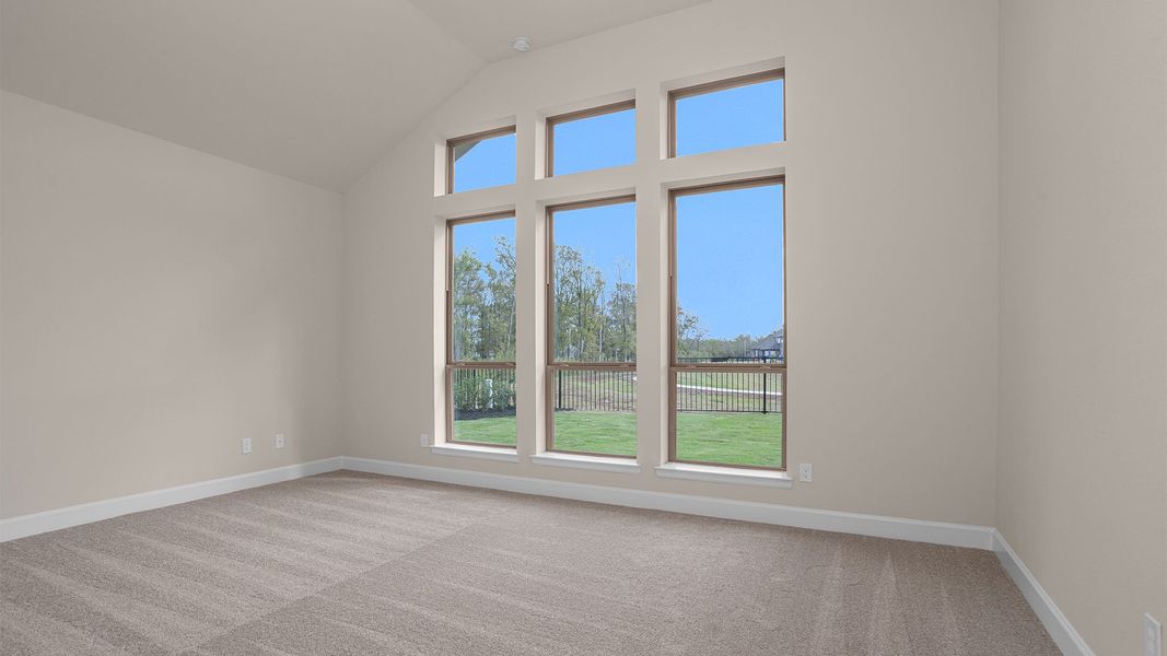 Spacious, unfurnished interior of a new home in Fulbrook On Fulshear Creek 60', Fulshear (Image 22). Spacious, unfurnished interior of a new home in Fulbrook On Fulshear Creek 60', Fulshear (Image 22).