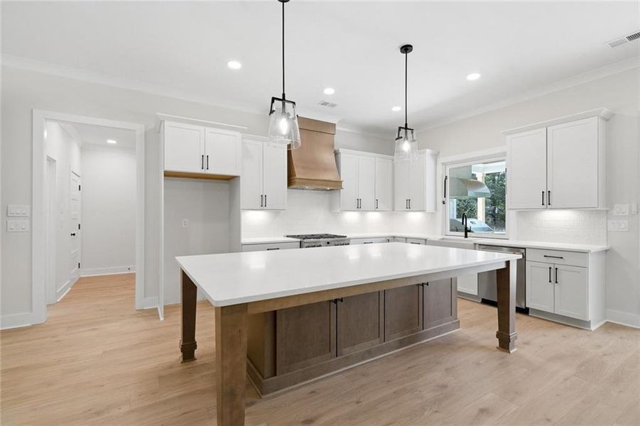 Furnished interior view inside a new home in , Marietta (Image 6).