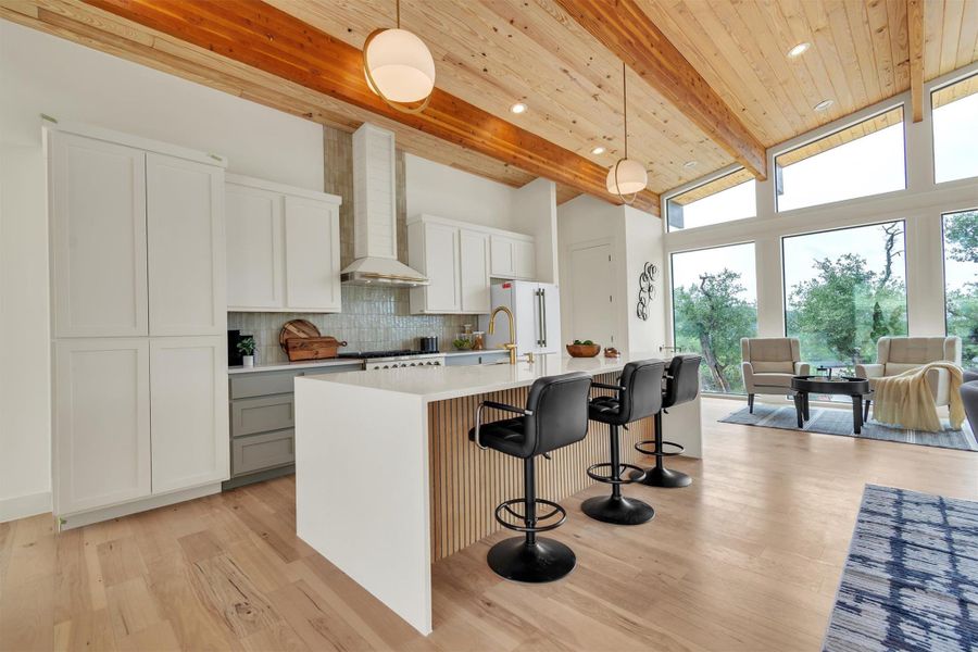 Furnished interior view inside a new home in , Lago Vista (Image 18). Furnished interior view inside a new home in , Lago Vista (Image 18).