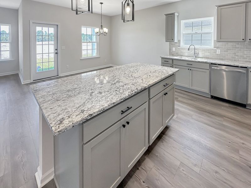 Furnished interior view inside a new home in Grand Reserve, Ludowici (Image 7).