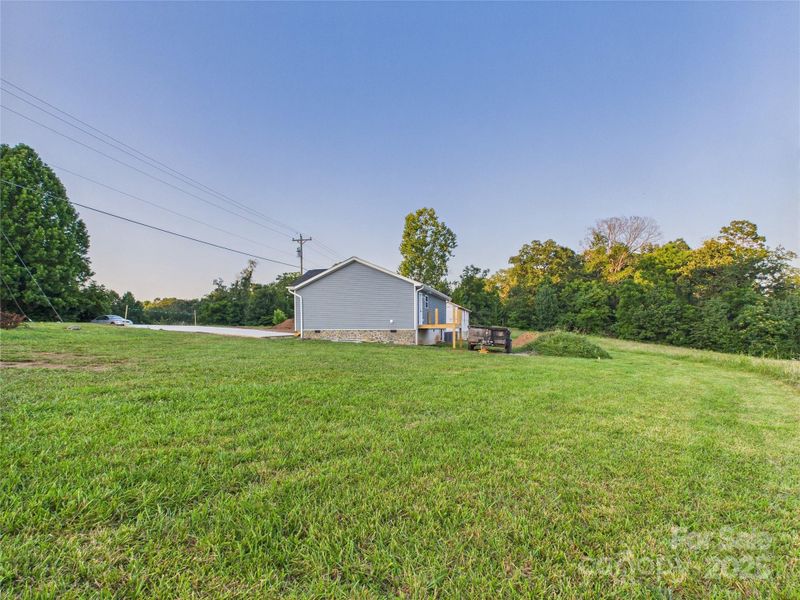 Exterior details and patio area of a home in , Hudson (Image 9). Exterior details and patio area of a home in , Hudson (Image 9).