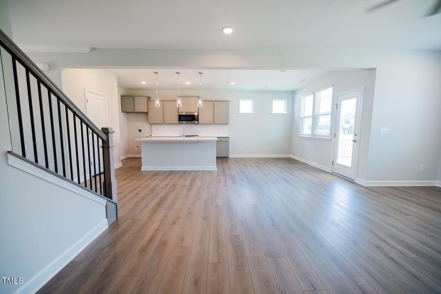 Spacious, unfurnished interior of a new home in Tobacco Road, Angier (Image 114). Spacious, unfurnished interior of a new home in Tobacco Road, Angier (Image 114).