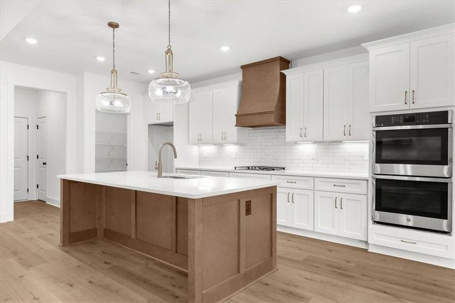 Furnished interior view inside a new home in , Sugar Hill (Image 11). Furnished interior view inside a new home in , Sugar Hill (Image 11).