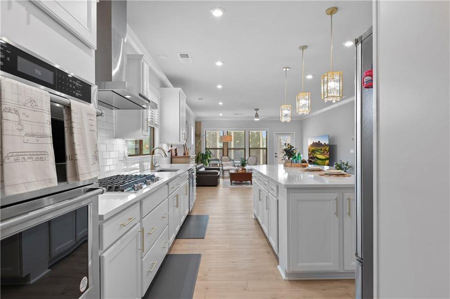 Furnished interior view inside a new home in , Hoschton (Image 9). Furnished interior view inside a new home in , Hoschton (Image 9).