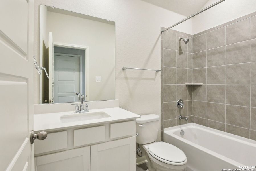 Furnished interior view inside a new home in Sagebrooke - Premier Series, San Antonio (Image 9).