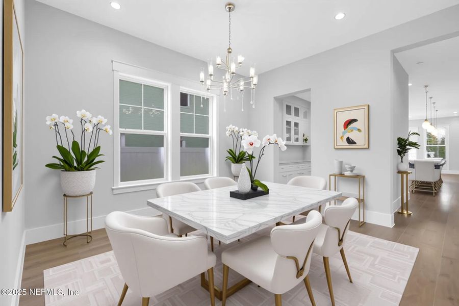 Furnished interior view inside a new home in , Atlantic Beach (Image 37). Furnished interior view inside a new home in , Atlantic Beach (Image 37).