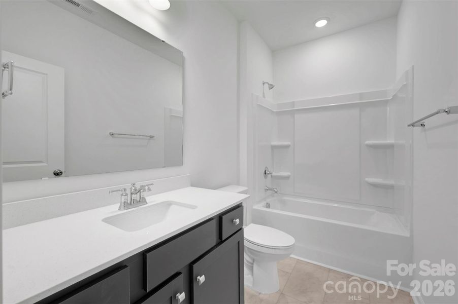 Secondary bathroom