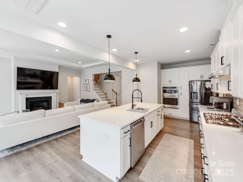 Furnished interior view inside a new home in , Mooresville (Image 7).