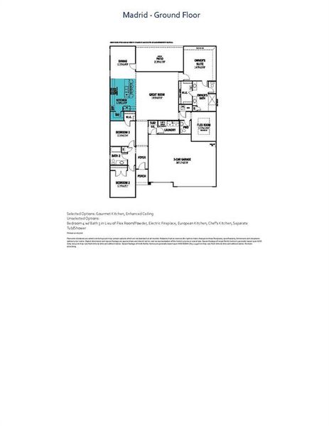 Madrid Floor Plan Madrid Floor Plan