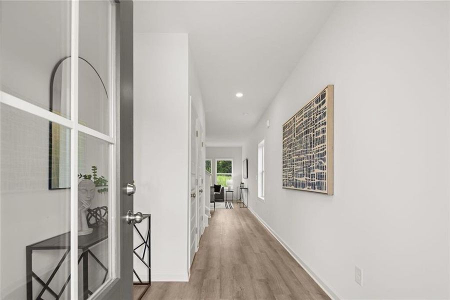 Furnished interior view inside a new home in , Loganville (Image 8).