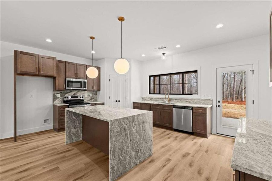 Furnished interior view inside a new home in , Waco (Image 8).