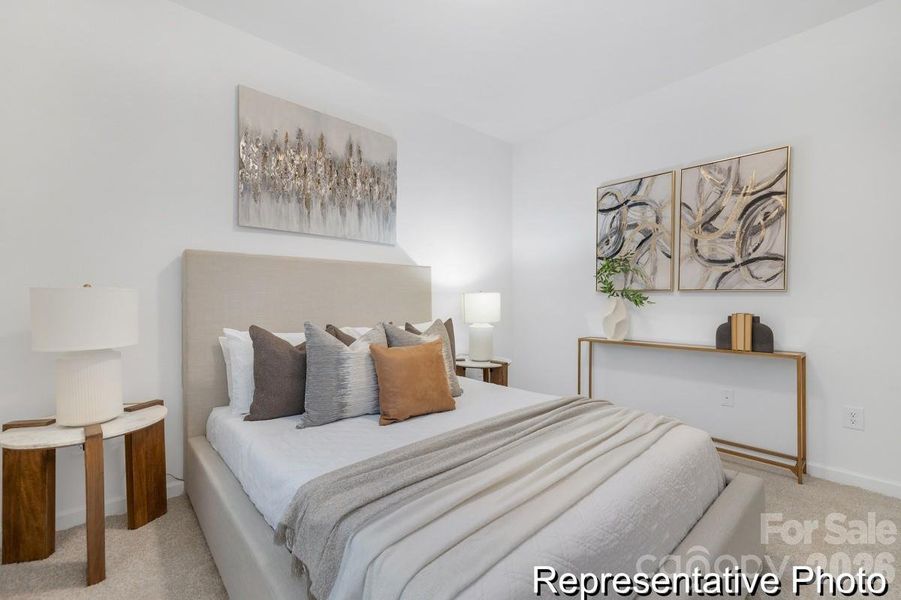 Furnished interior view inside a new home in Tillery Tradition, Mount Gilead (Image 22).